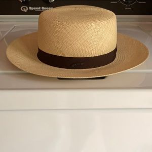 Orvis straw-type hat